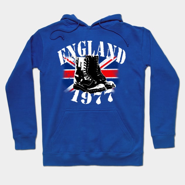 england Hoodie by martian